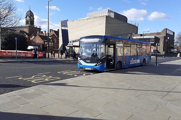 Bus terminus in corporation street